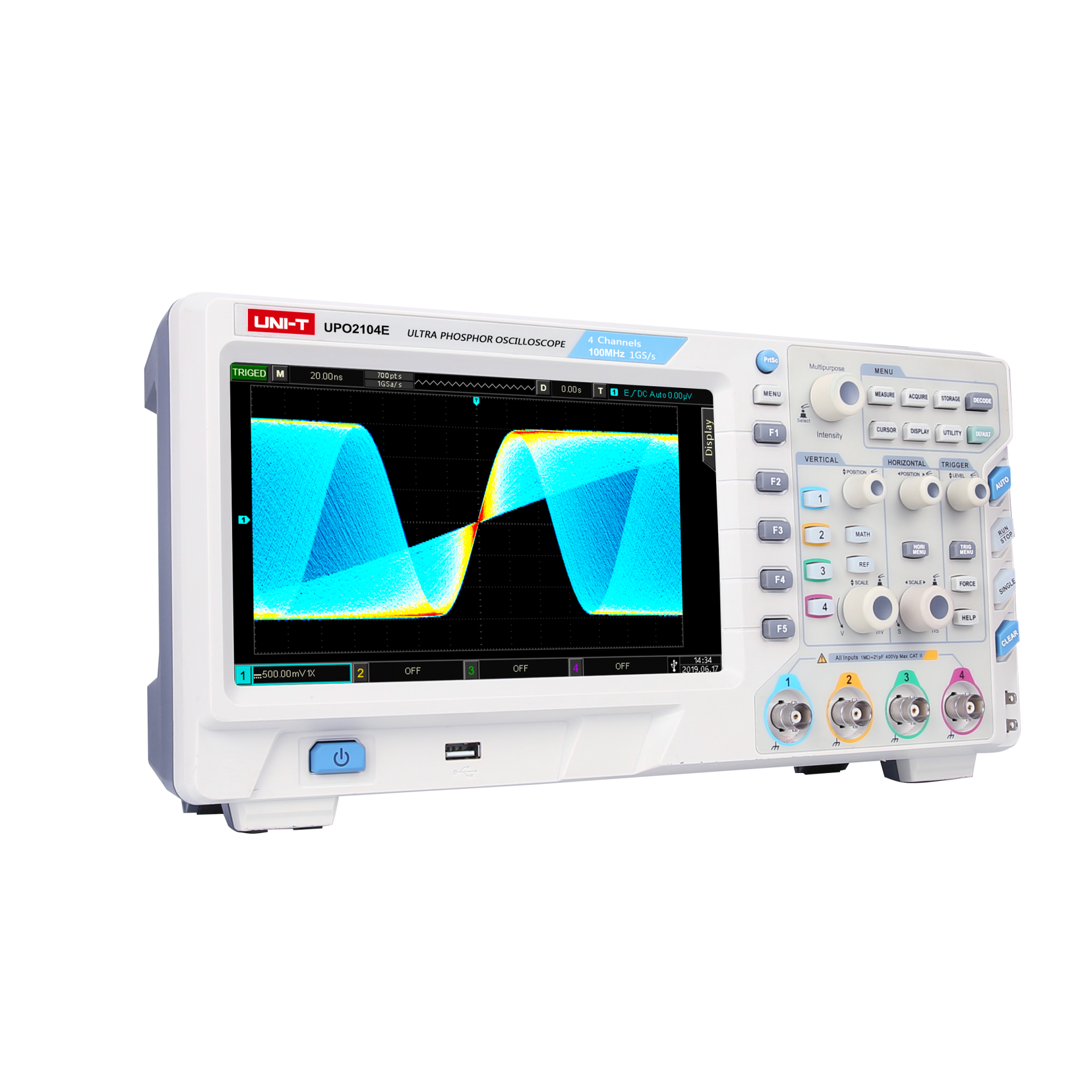 Upo E Ultra Phosphor Oscilloscope Makers Electronics