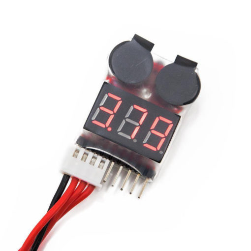 Li-Po 1-8S Voltage Tester with Buzzer Alarm - Image 3