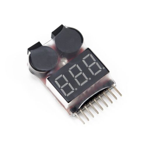 Li-Po 1-8S Voltage Tester with Buzzer Alarm - Image 2