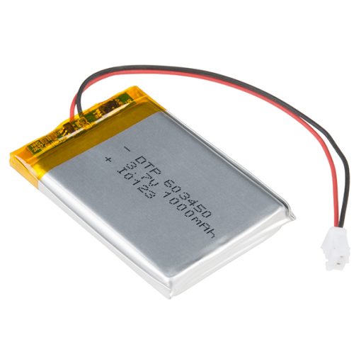 lipo Battery cell 3.7V 1000mAH without Connector 38*50mm