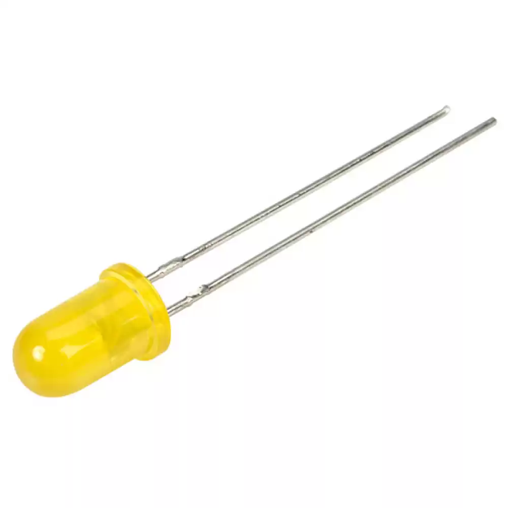 bus kant ~ side Yellow LED 5mm | Makers Electronics