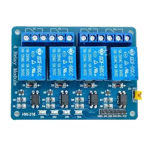 Relay Module 5V (4 Channel) Active Low Trigger - Image 2