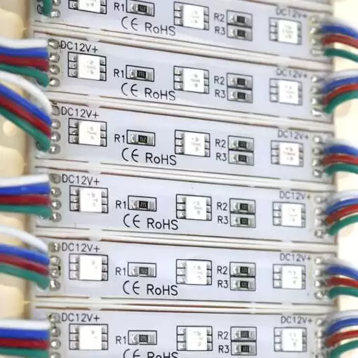 LED SMD 5050 RGB 12V Waterproof Module - Image 3