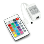 RGB LED Controller 12V with 24 Key IR Remote Controller
