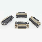 DA15 Right Angle PCB Solder Female D-type Connector 15 Hole 2 Row