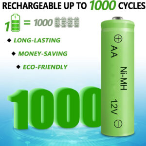 Ni-MH Rechargeable AA Battery 1.2V 350mAh - Image 5