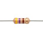 Carbon Resistor 470Ω 0.25W Through Hole