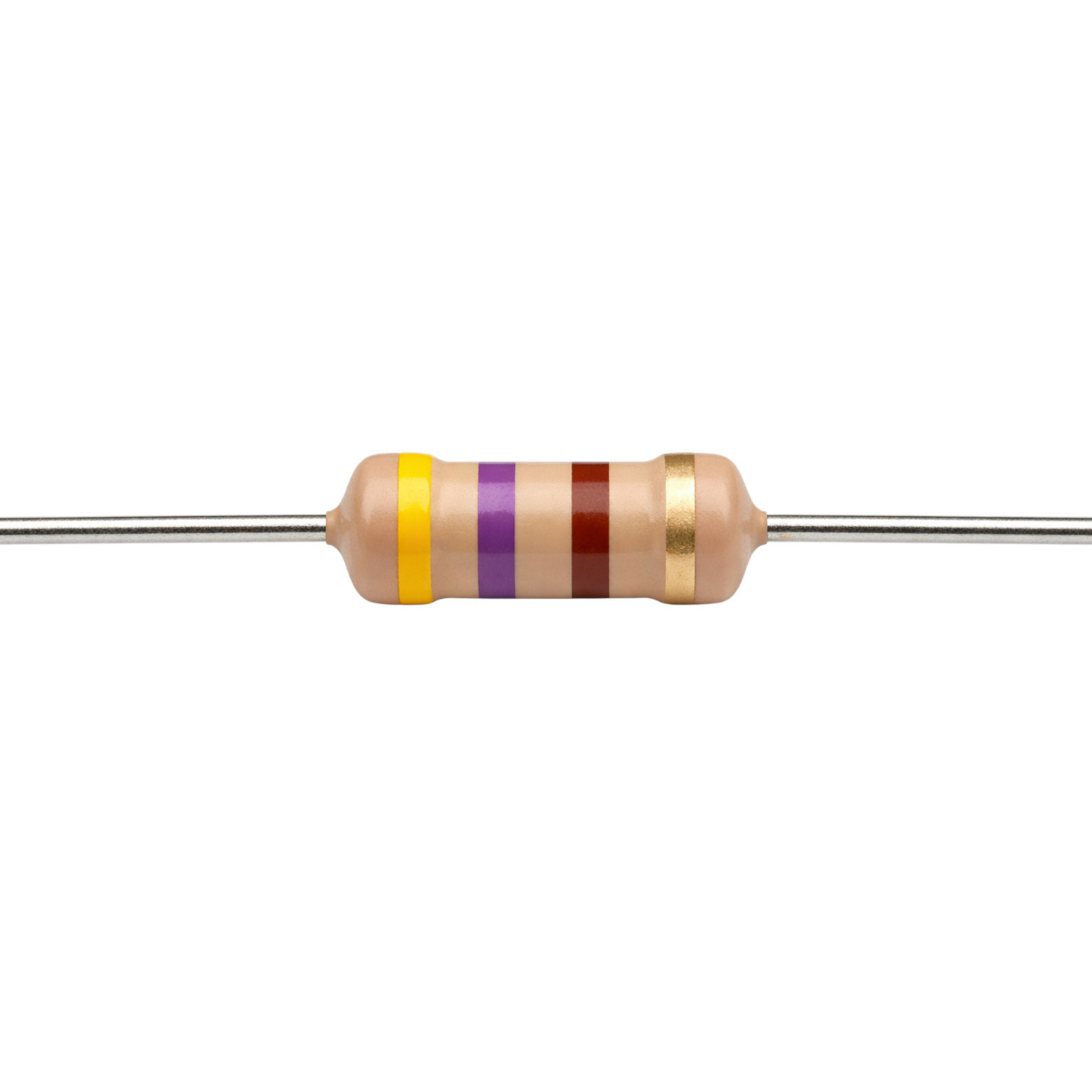 صورة مقاومة Carbon Resistor 470Ω 0.25W Through Hole