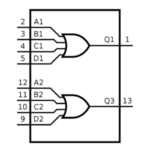4072 IC Dual 4-Input OR Gate - Image 3