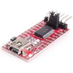 USB mini to TTL FTDI Board Module FT232RL Switchable 3.3V/5V