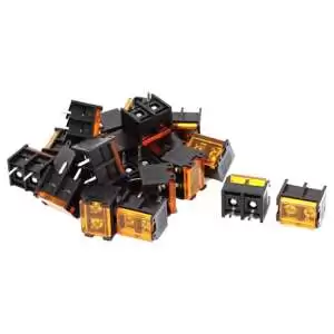 Barrier Terminal Block 2 Pin with Cover 300V/30A 9.5mm Pitch HB9500SS - Image 2