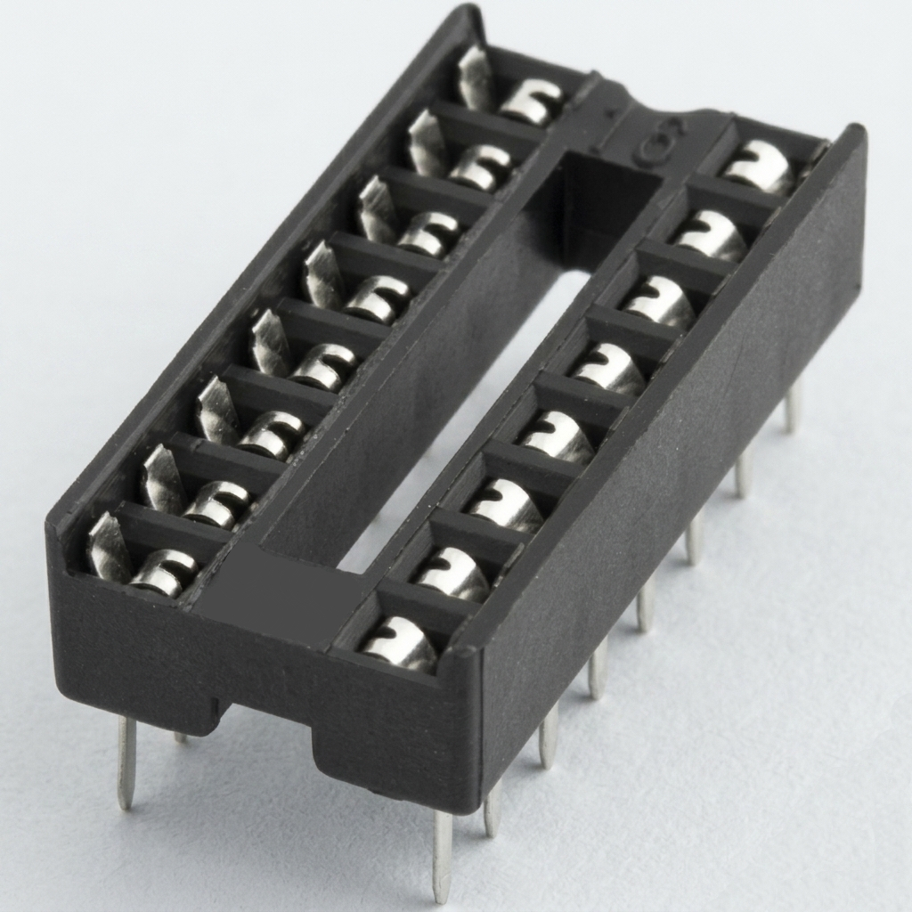 IC Socket (8+8)- Base 16 Pin