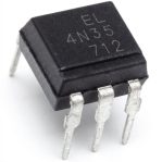 4N35 General Purpose Optocoupler Phototransistor 7V 80mA IC DIP-6