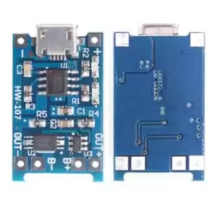 TP4056 Board Module Micro USB Lithium Battery Charger Protection 1A, 5V - Image 4