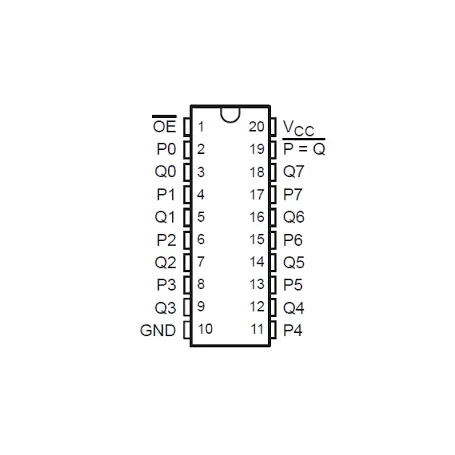 74688 IC 8-bit Magnitude Comparator - Image 2