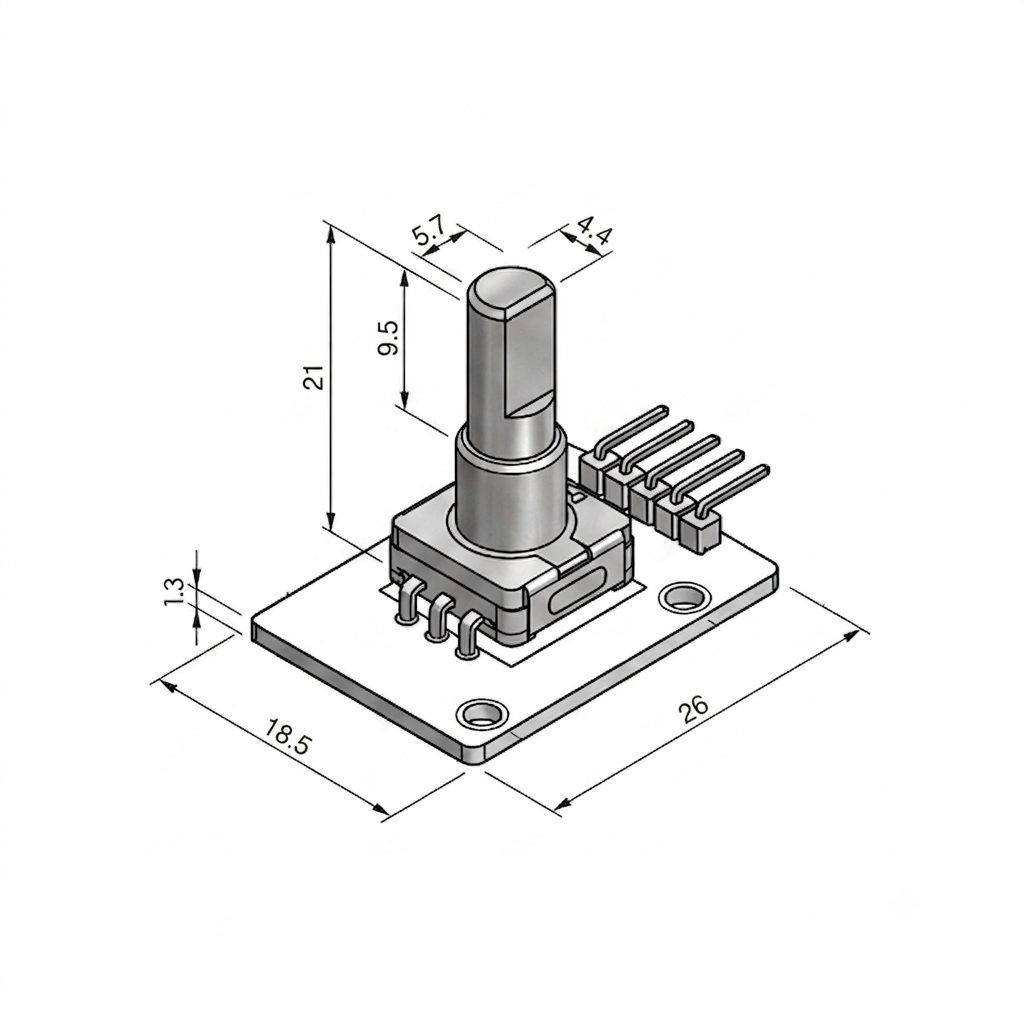 Shaft Rotary Encoder Sensor - Image 3