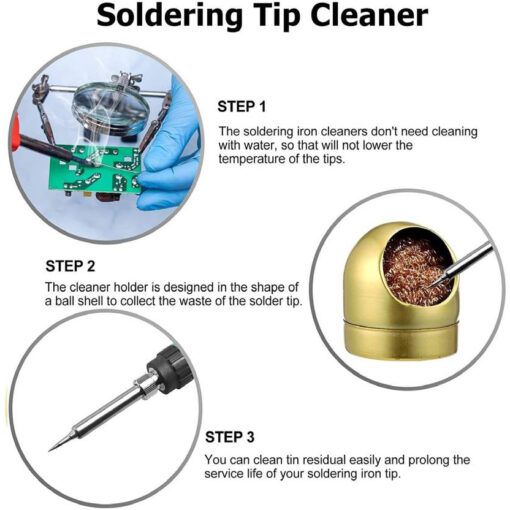 Soldering Iron Tip Cleaner WTS-599B - Image 4