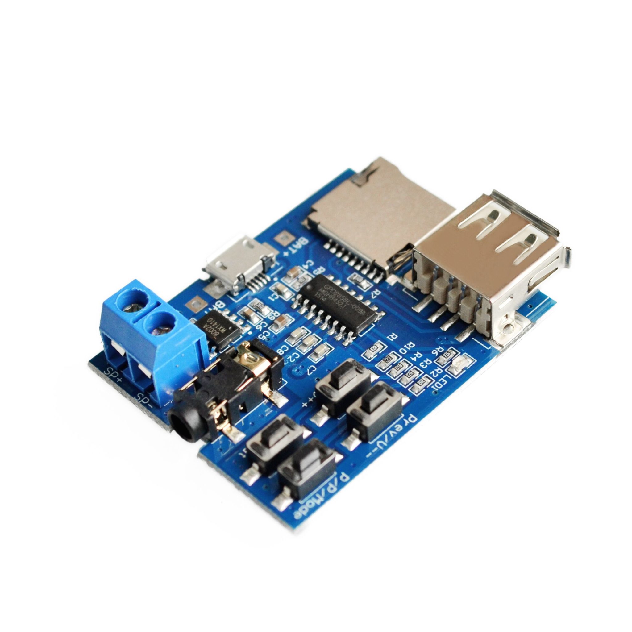 Tf U Disk Mp3 Format Decoder Board Amplifier Module 