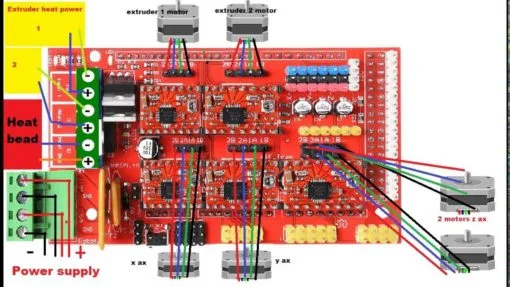 RAMPS RepRap Shield for Arduino Mega - Image 6