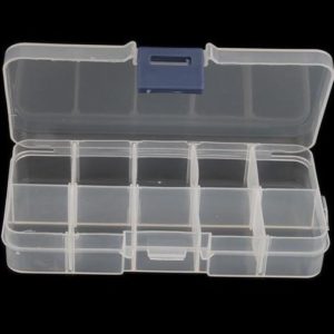 Clear Plastic Box (10 Grids) - Image 4