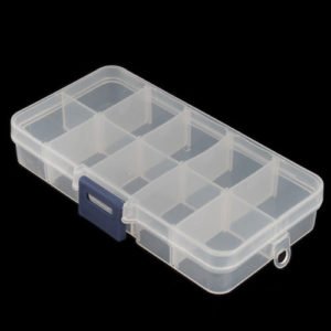 Clear Plastic Box (10 Grids) - Image 3