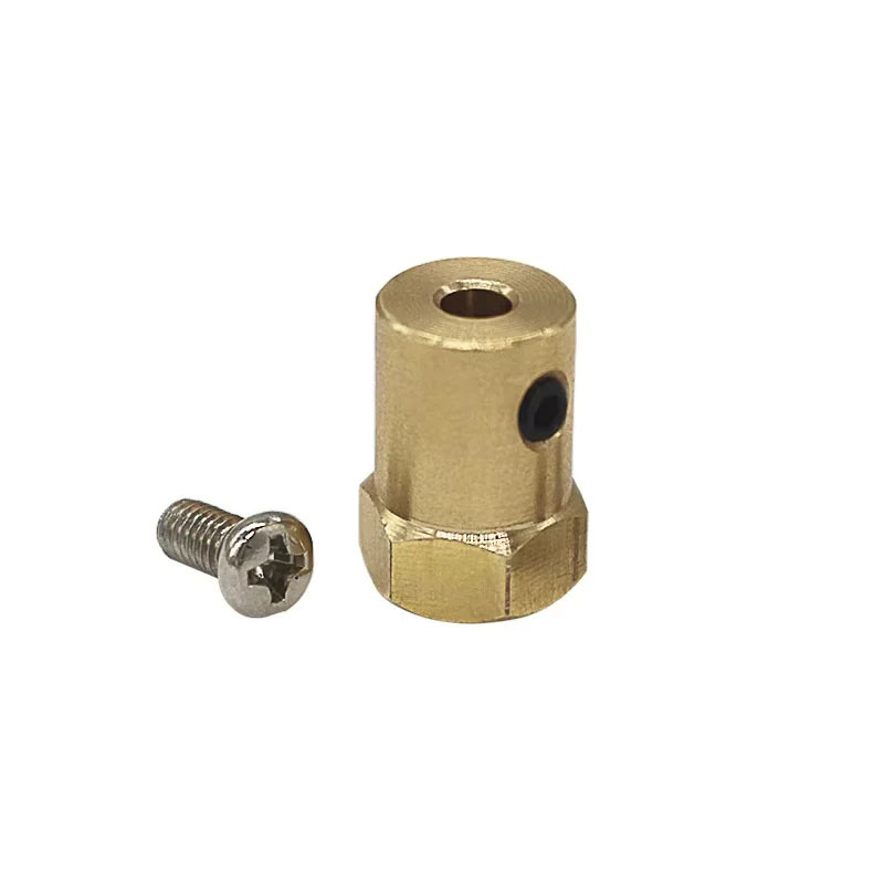 Robot Wheel Red 85mmx38mm+ Metal Coupler 4mm - Image 2