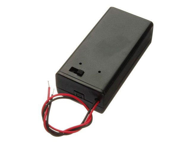 9V Battery Holder + On/Off Switch | Makers Electronics