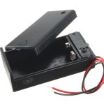 9V Battery Holder + On/Off Switch