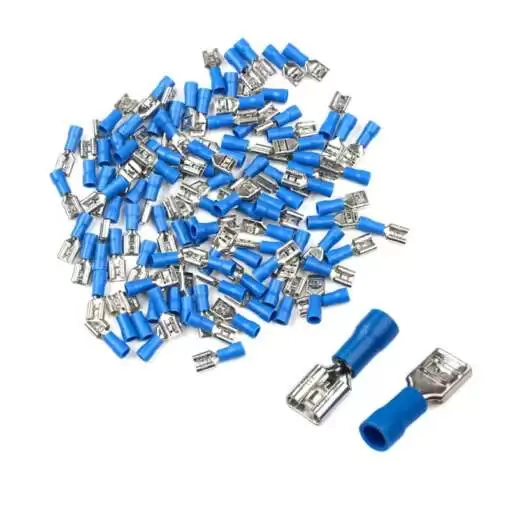 FDD2-250 Insulated Female Blade Crimp Terminal (10Pcs) - Image 2