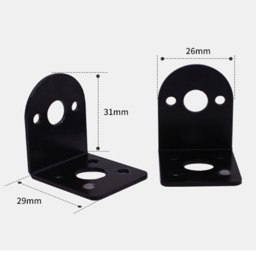 Mounting Bracket 25mm for GA25 DC Geared Motor - Image 4