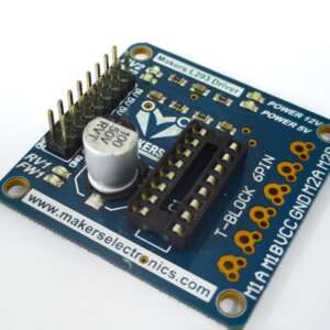 L293D Dual Channel Motor Driver (Version 2) without IC - Image 2