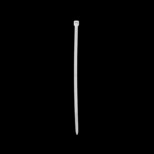 White Nylon Cable Tie (2.5X150)mm 100 Pcs - Image 2