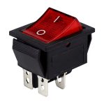 KCD4 ON/OFF Rocker Switch 4Pins 16A/250VAC 25A/125VAC with LED