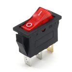 KCD3 ON/OFF Rocker Switch 3Pins 16A 250VAC 26x10mm with LED