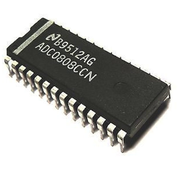 ADC0808 8 bit A/D Convertor with 8-Channel Multiplexer | Makers Electronics