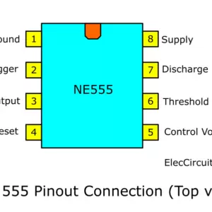 NE555 SMD Timer IC SOP-8 - Image 2