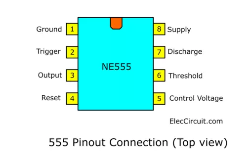 NE555 SMD Timer IC SOP-8 - Image 2