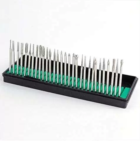 Diamond Rotary Burr Drill Bit Set 30pcs - Image 7