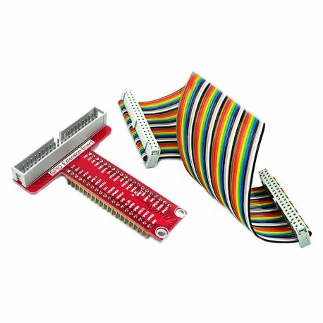 GPIO Breakout for Raspberry Pi With Cable 40Pin Makers Electronics