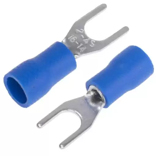 SVS2-4 Insulated Fork Terminal (10 Pcs)