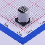 Aluminum Electrolytic Capacitors - SMD 100uF ±20% 25V 6.3x7.7mm