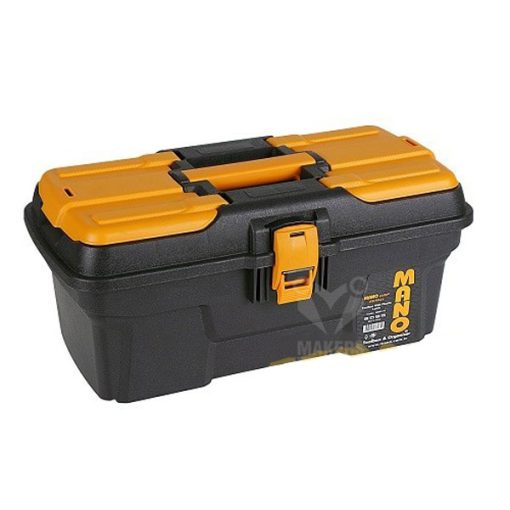 Grip Toolbox with Plastic Latch 13"