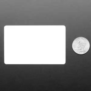 NFC Card 13.56MHz - NTAG215 Chip (White PVC) - Image 2