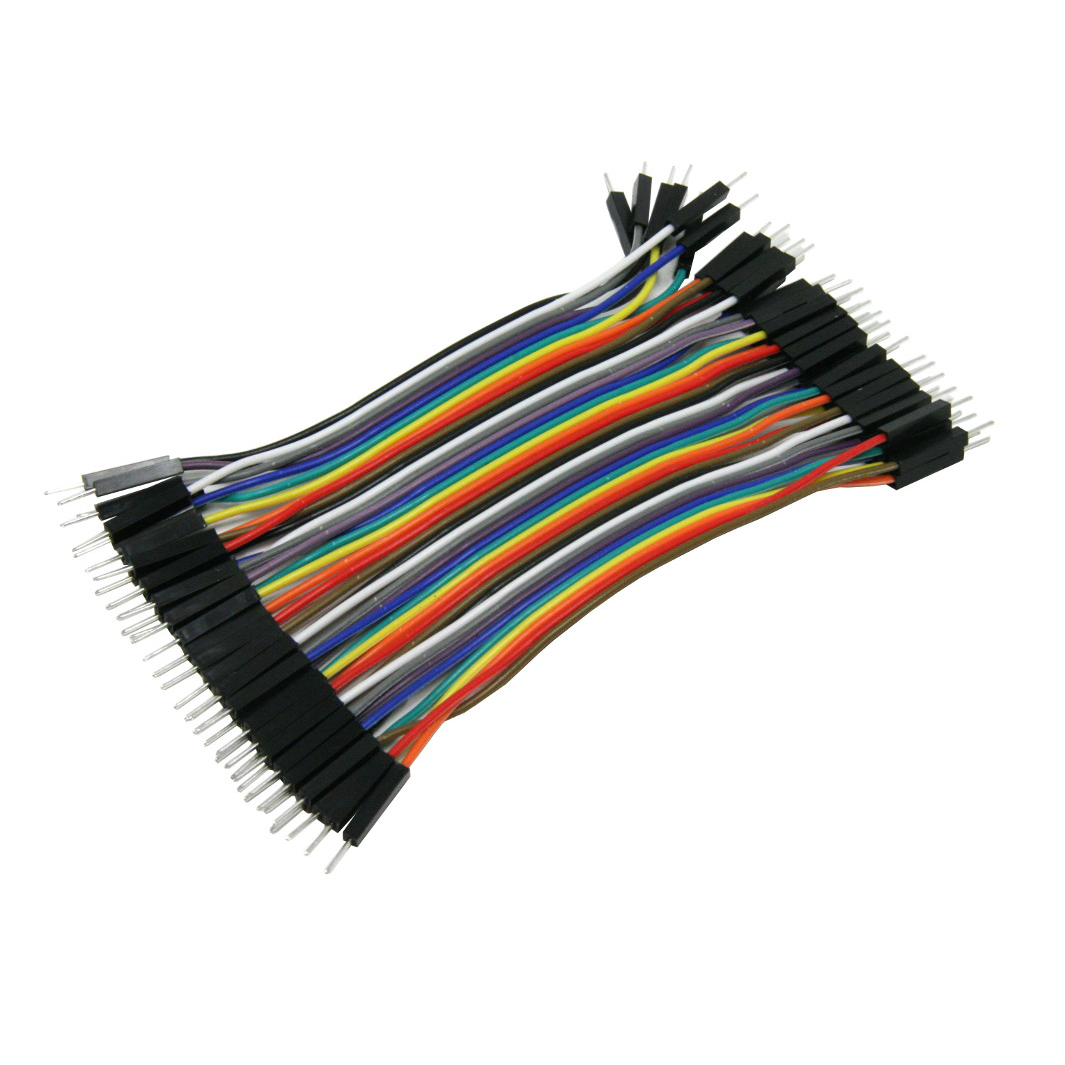 Wires 10 Cm “Male To Male Pins” | Makers Electronics