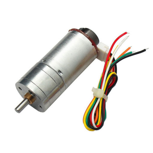 DC MOTOR with Encoder (7.8KG-280RPM-12V) | Makers Electronics