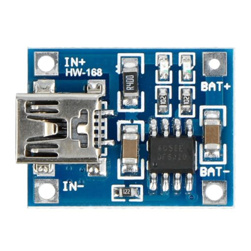 TP4056 Li-ion Battery Charging Module 1A with Mini USB - Image 3