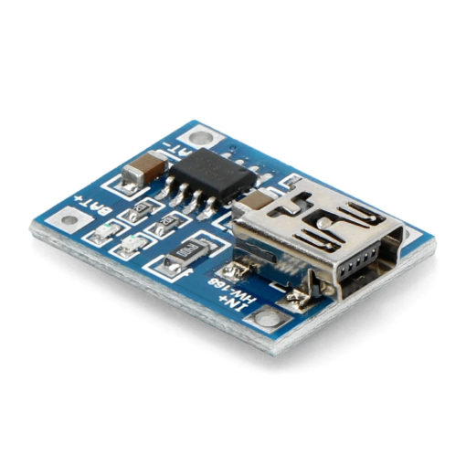 TP4056 Li-ion Battery Charging Module 1A with Mini USB - Image 2