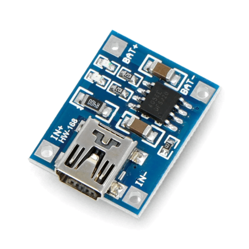 TP4056 Li-ion Battery Charging Module 1A with Mini USB