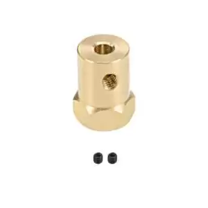 Hex Coupler For DC Geared Motor 4mm - Image 4