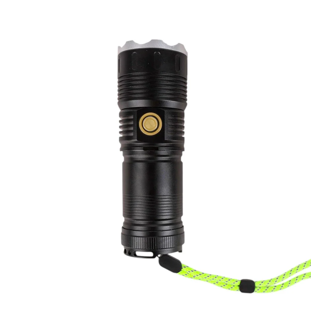 LED Camping USB Rechargeable Flashlight 10W 3 Modes - Image 4